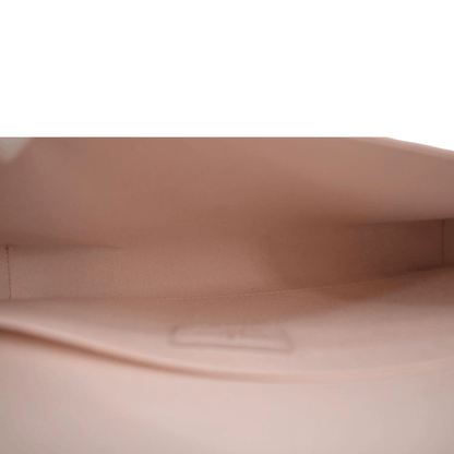 LOUIS VUITTON Felicie Pochette Damier Azur Crossbody Bag White