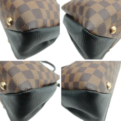 LOUIS VUITTON Brittany Damier Ebene Shoulder Bag Brown