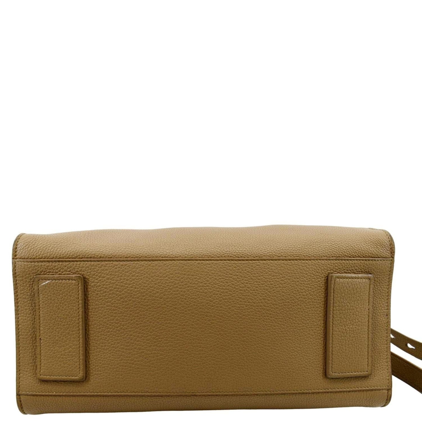 YVES SAINT LAURENT Women Sac de Jour Leather Shoulder Bag Dark Beige