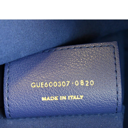 YVES SAINT LAURENT Toy Supple Leather Shopping Tote Bag Purple