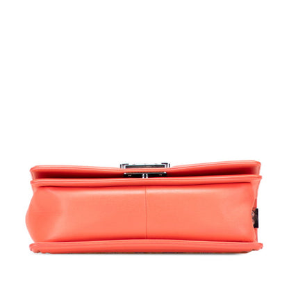 Chanel Boy Chanel Tweed Leather Shoulder Bag
