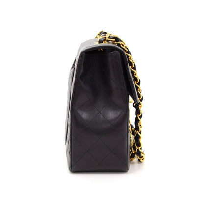 Chanel Quilted Lambskin Leather Maxi Bag