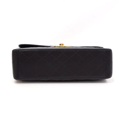 Chanel Quilted Lambskin Leather Maxi Bag