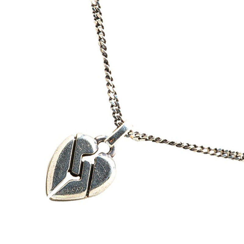 Gucci Knot Heart SV925 Necklace