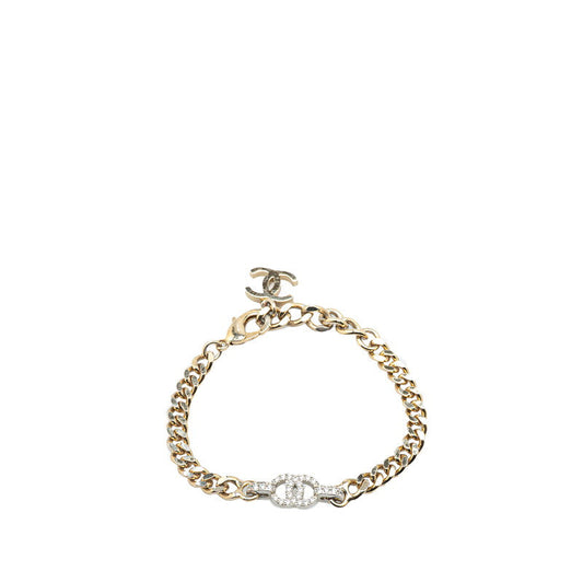 Chanel Coco Mark Rhinestone Bracelet