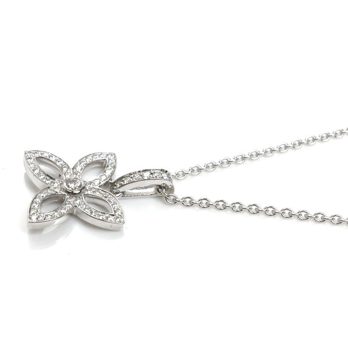 Louis Vuitton Pandantif Crackant K18WG Necklace