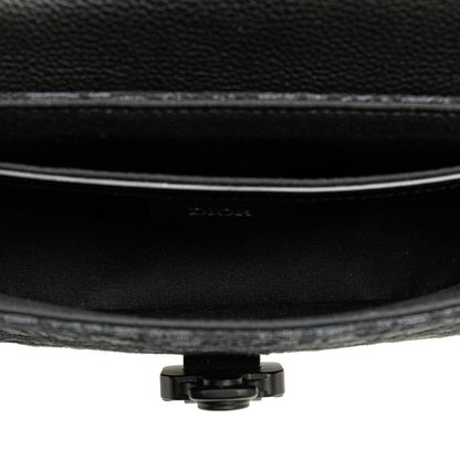 Dior Saddle Trotter Canvas Leather Shoulder Bag