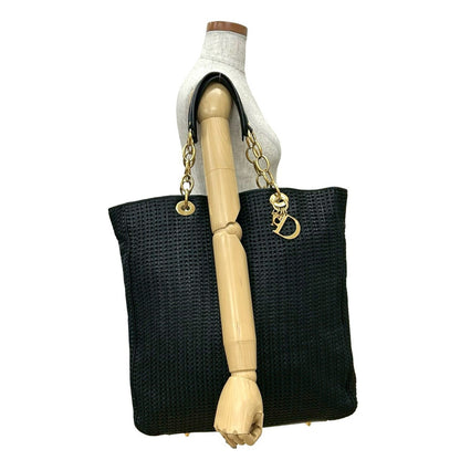 Christian Dior Leather Tote Bag