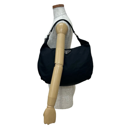 Prada Tessuto Saffiano Leather Shoulder Bag