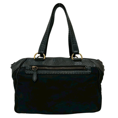 Prada Tessuto Nylon Leather 2way Bag