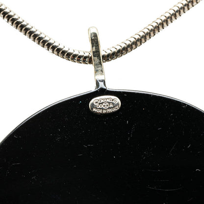 Chanel Metal Logo Necklace 00A