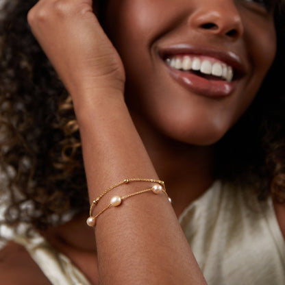 Freshwater Pearl Layered Bracelet