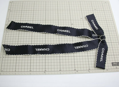 Chanel Vintage 1981-85 Silk Bow Long Ribbon Brooch