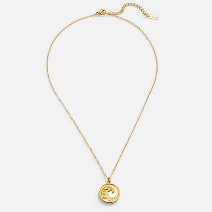 'God of the Waves' Pendant Necklace