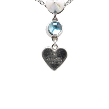 Gucci Heart Motif SV925 Necklace