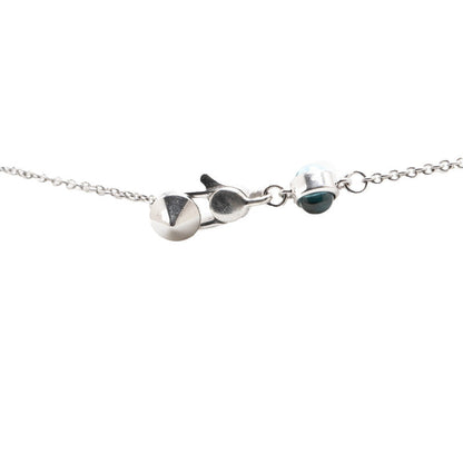 Gucci Heart Motif SV925 Necklace