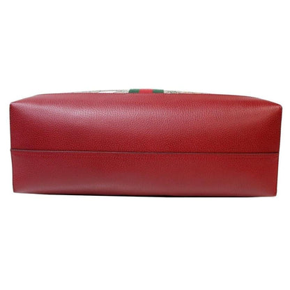 GUCCI Ophidia GG Flora Medium Tote Bag Red 547947