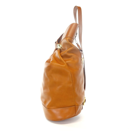 Gucci Leather Knapsack Bag