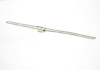 Chanel Vintage 02C Enamel White CC Necklace