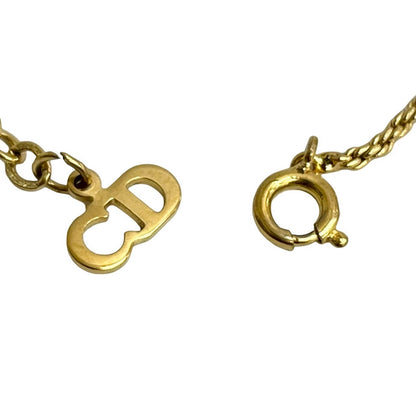 Christian Dior CD Logo Necklace