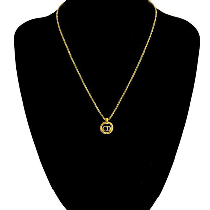 Christian Dior CD Motif Necklace