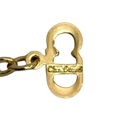 Christian Dior CD Logo Necklace