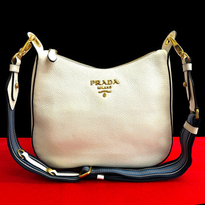 Prada VITELLO DAINO Leather Shoulder Bag