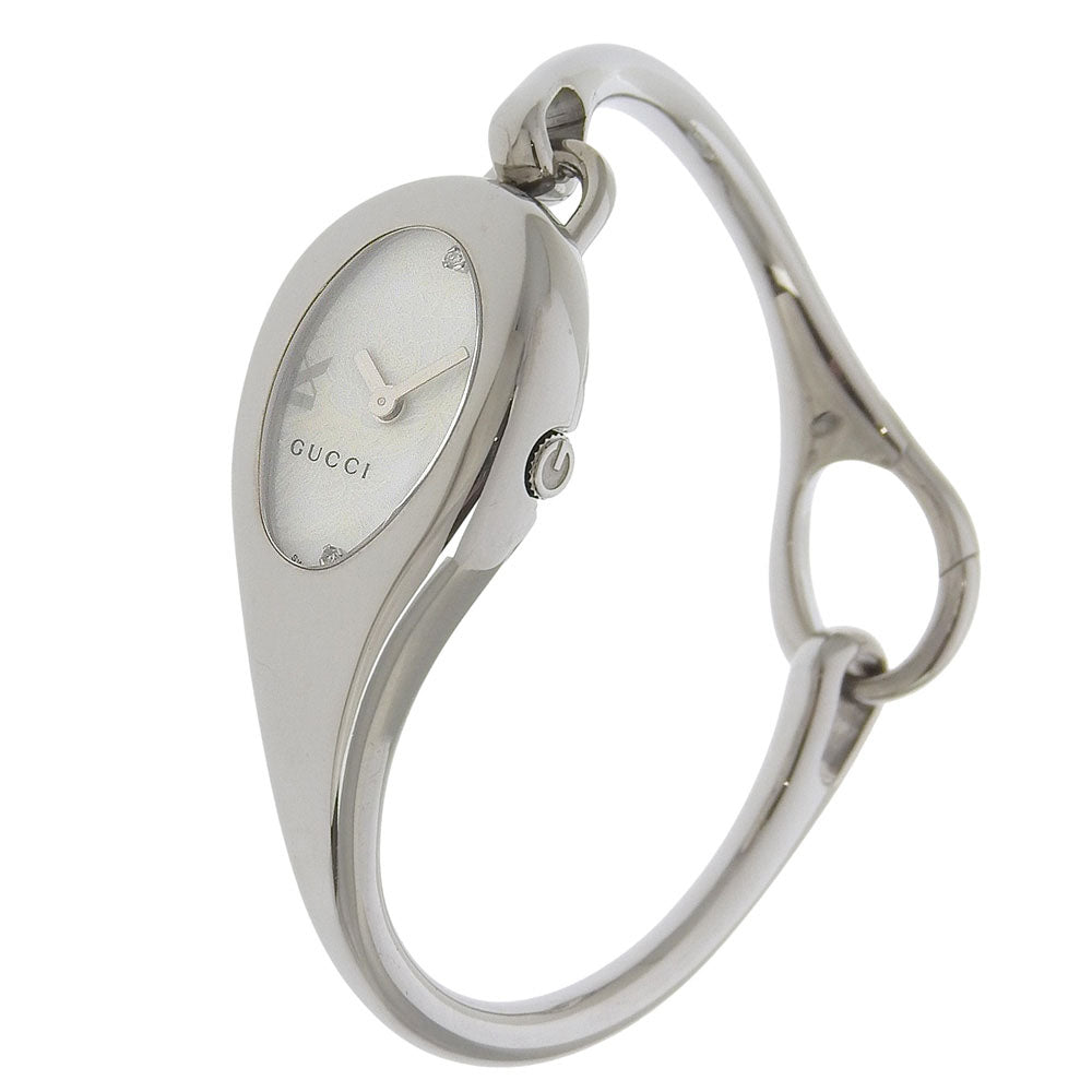 Gucci 2P Diamond Stainless Steel Watch