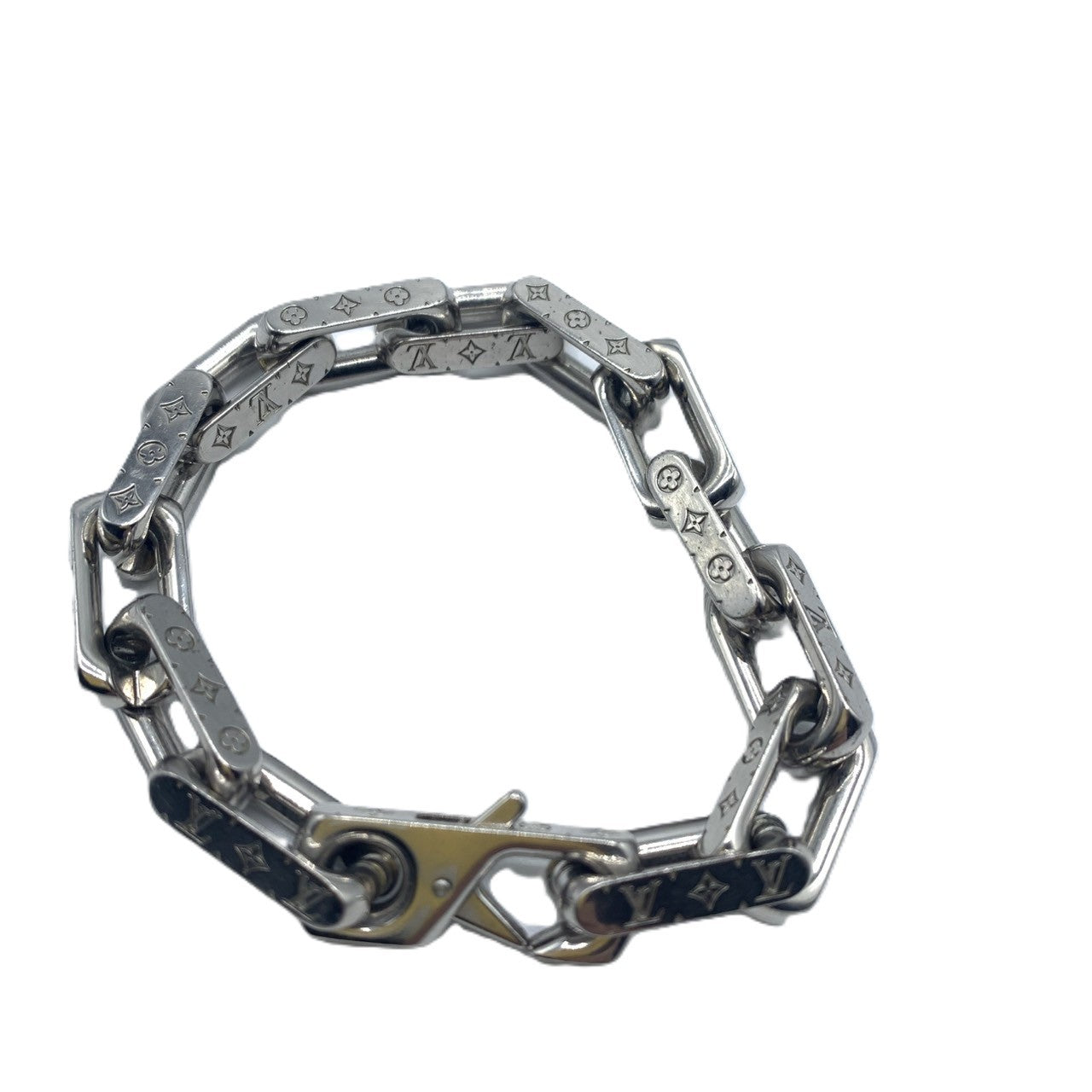 Louis Vuitton Metal Bracelet Chain Monogram M64223