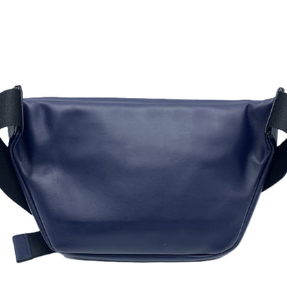 Fendi Bugs Eye Leather Waist Bag Navy