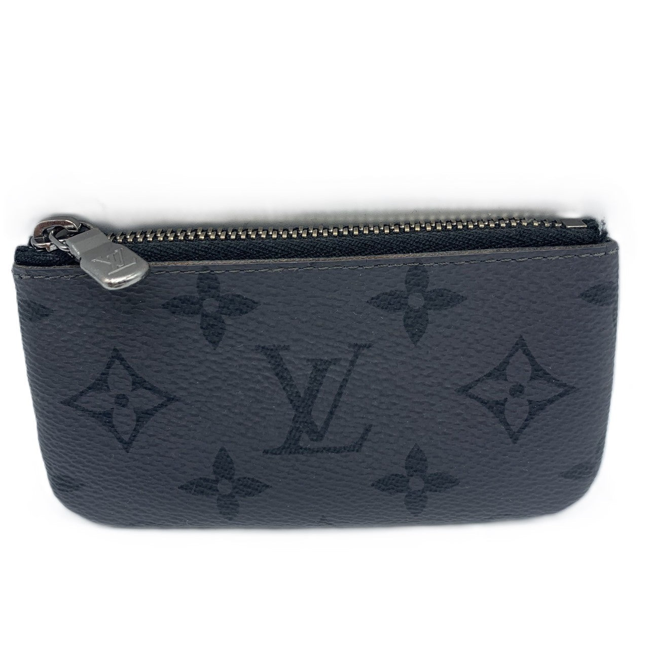 Louis Vuitton Monogram Eclipse Coin Case Keyring
