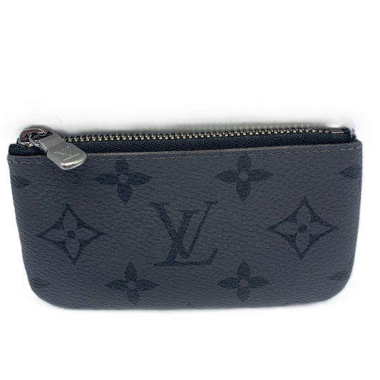 Louis Vuitton Monogram Eclipse Coin Case Keyring