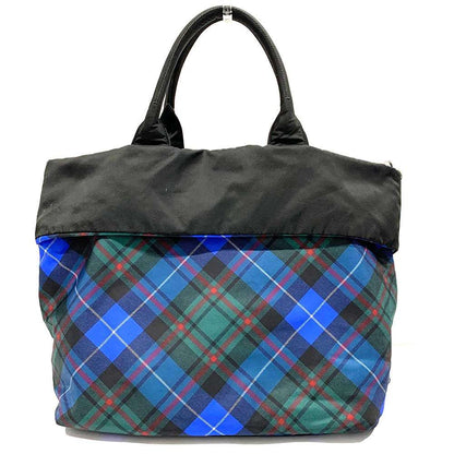 Prada Nylon Leather 2WAY Handbag BR4521