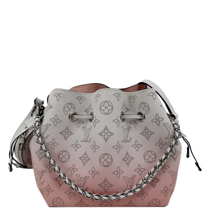 LOUIS VUITTON Bella Mahina Calf Leather Crossbody Bag Lilas