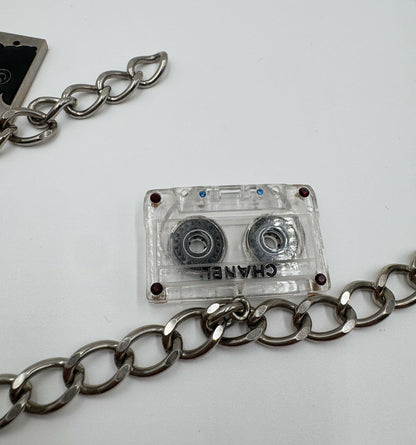 Chanel 2004 Music Motif Chain Necklace Belt