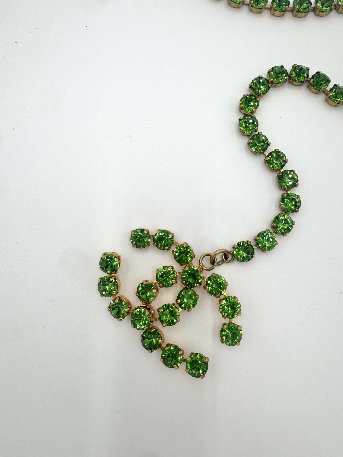 Chanel 1995 Vintage Barbie Green Dangle Belt