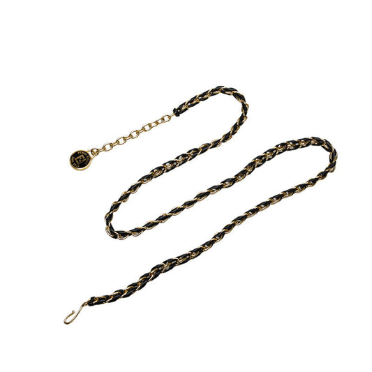 Fendi Chain Leather Belt