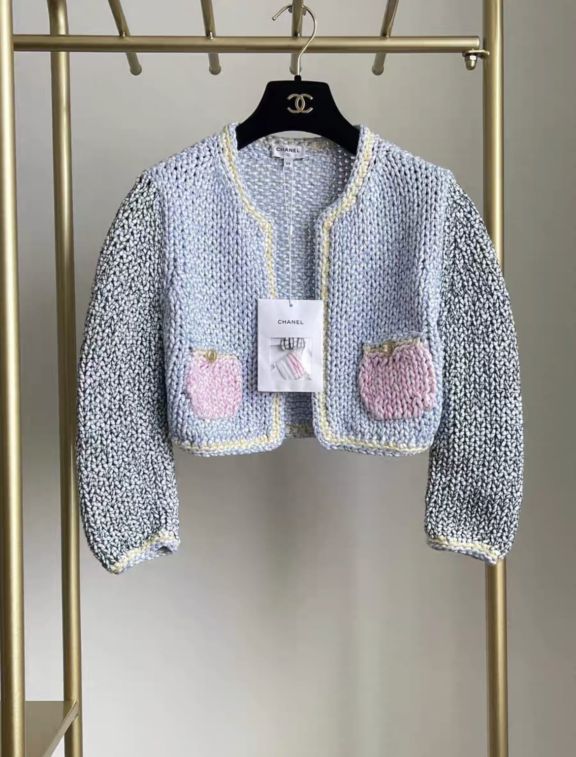 Chanel 23ss cardigan fr34 with tag