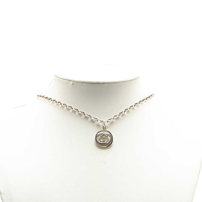 Gucci SV925 Interlocking G Necklace