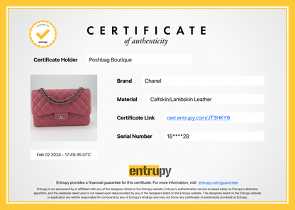 Chanel Classic Jumbo Double Flap Lambskin Leather Bag