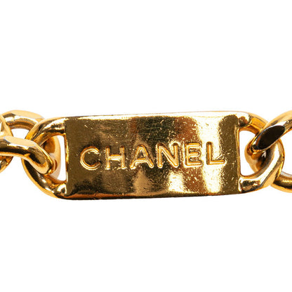 Chanel Logo Plate Belt