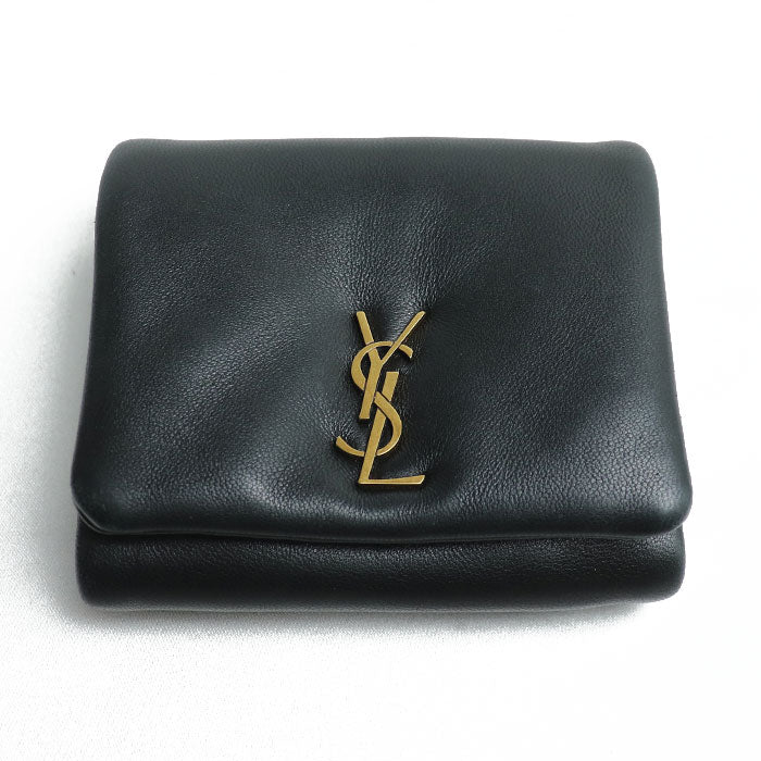 Saint Laurent Calypso Lambskin Wallet