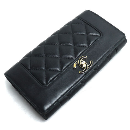 Chanel Matelasse Mademoiselle Lambskin Wallet