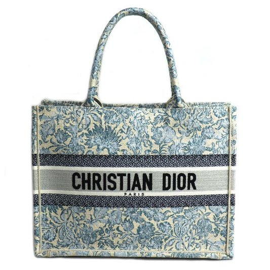 Christian Dior Book Tote Canvas Tote Bag