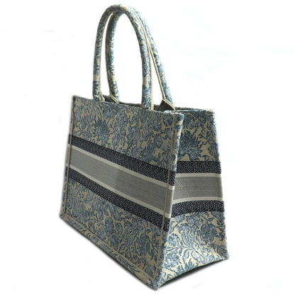 Christian Dior Book Tote Canvas Tote Bag