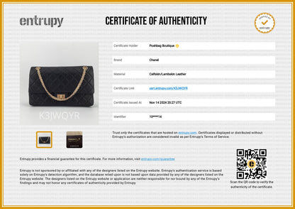 Chanel 2.55 Reissue 226 Aged Calfskin Double Flap Bag