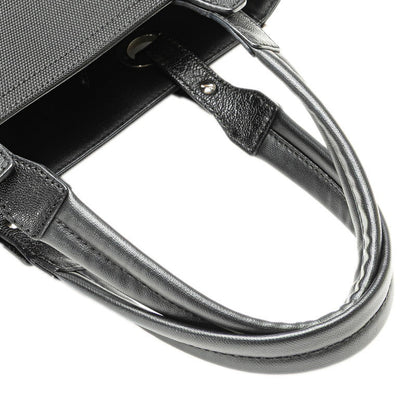 Chanel Paris Biarritz Leather Coated Canvas 2way Bag