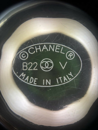 Chanel B22V Rhinestone & Metal Birdcage Brooch