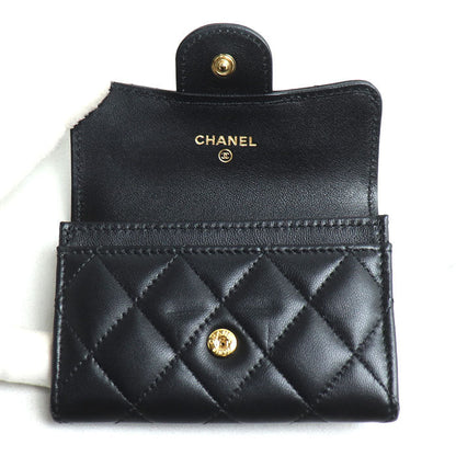 Chanel Matelassé Lambskin Card Case