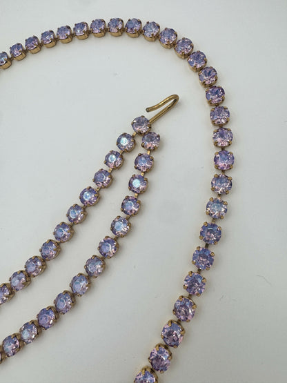 Chanel 1995 Vintage Barbie Purple Dangle Belt